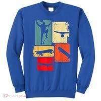 Skater Skateboarder Gift Retro Skateboard Sweatshirt thumb 0