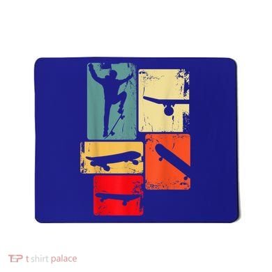 Skater Skateboarder Gift Retro Skateboard Mousepad