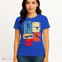 Skater Skateboarder Gift Retro Skateboard Women's T-Shirt thumb 4