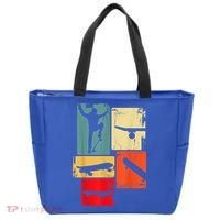 Skater Skateboarder Gift Retro Skateboard Tote Bag thumb 0