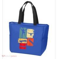 Skater Skateboarder Gift Retro Skateboard Tote Bag thumb 3