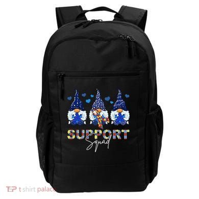 Support Squad Gnome Autism Awareness Month Backpack