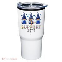 Support Squad Gnome Autism Awareness Month Tumbler thumb 0