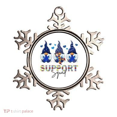 Support Squad Gnome Autism Awareness Month Ornament