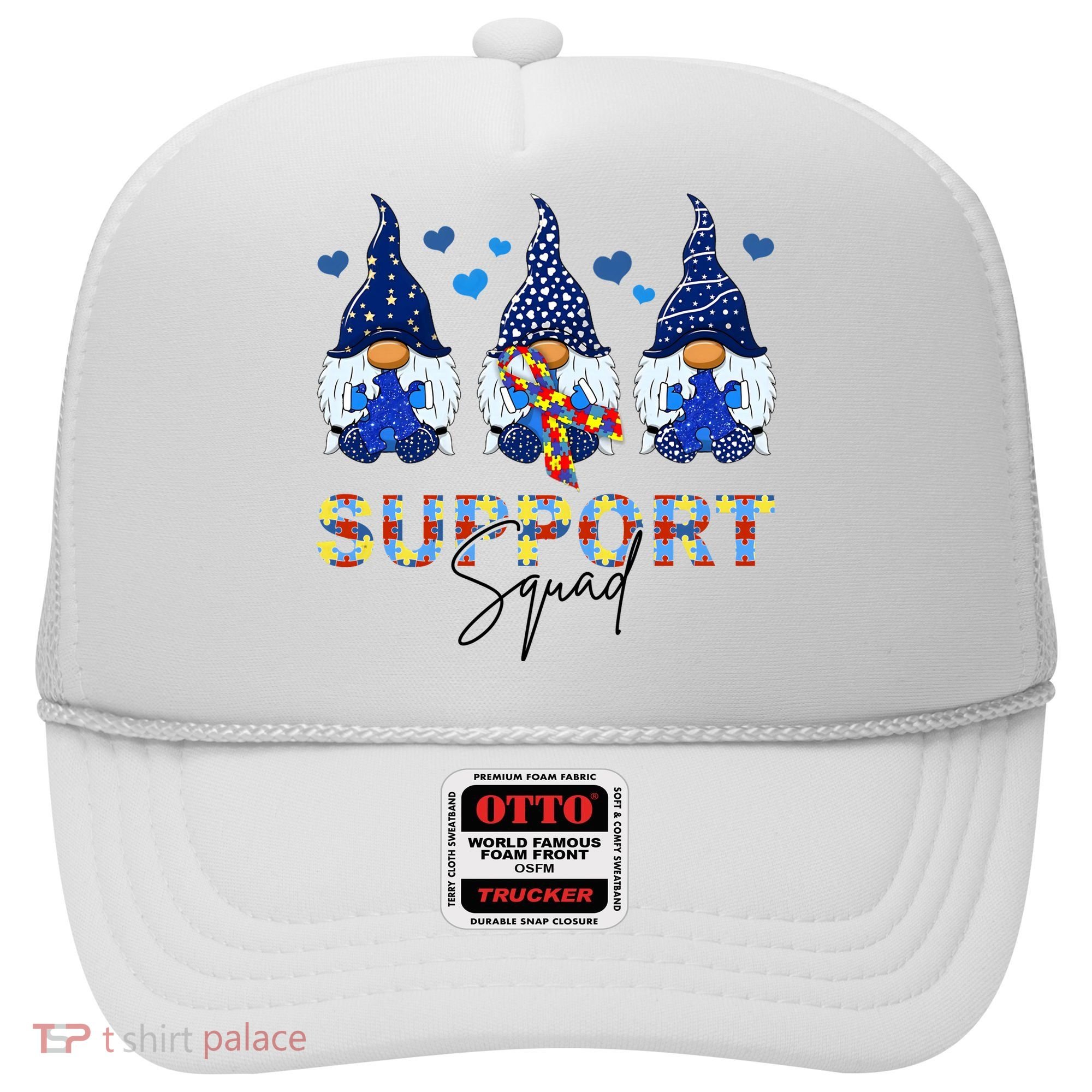 Support Squad Gnome Autism Awareness Month Hat