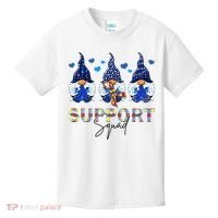 Support Squad Gnome Autism Awareness Month Kids T-Shirt thumb 0