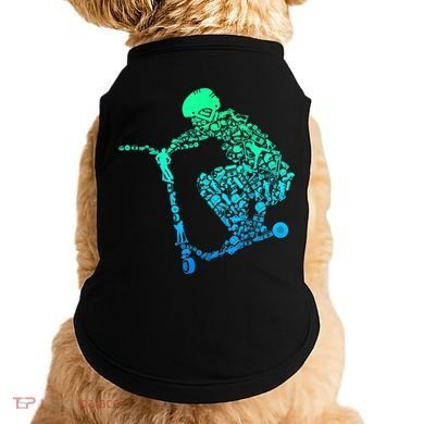 Scooter Stunt Gift Doggie Tank