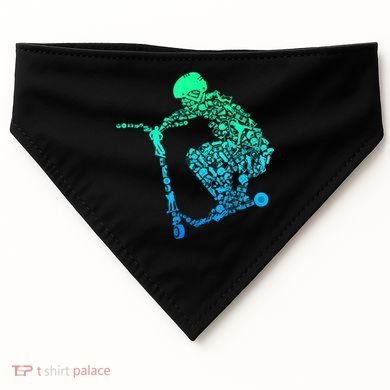 Scooter Stunt Gift USA-Made Doggie Bandana