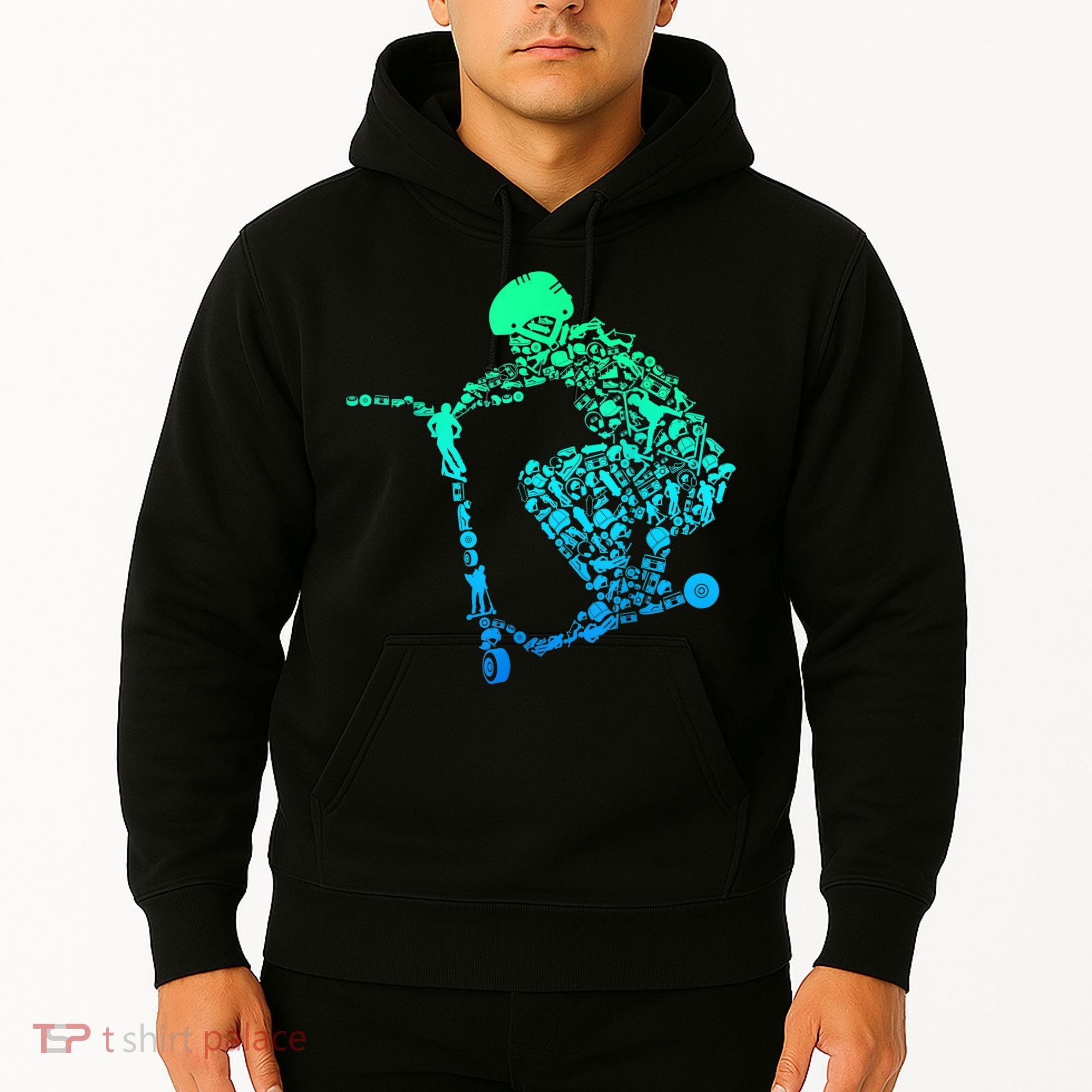 Scooter Stunt Gift Hoodie