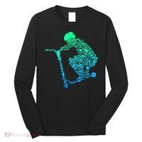 Scooter Stunt Gift Long Sleeve Shirt thumb 0