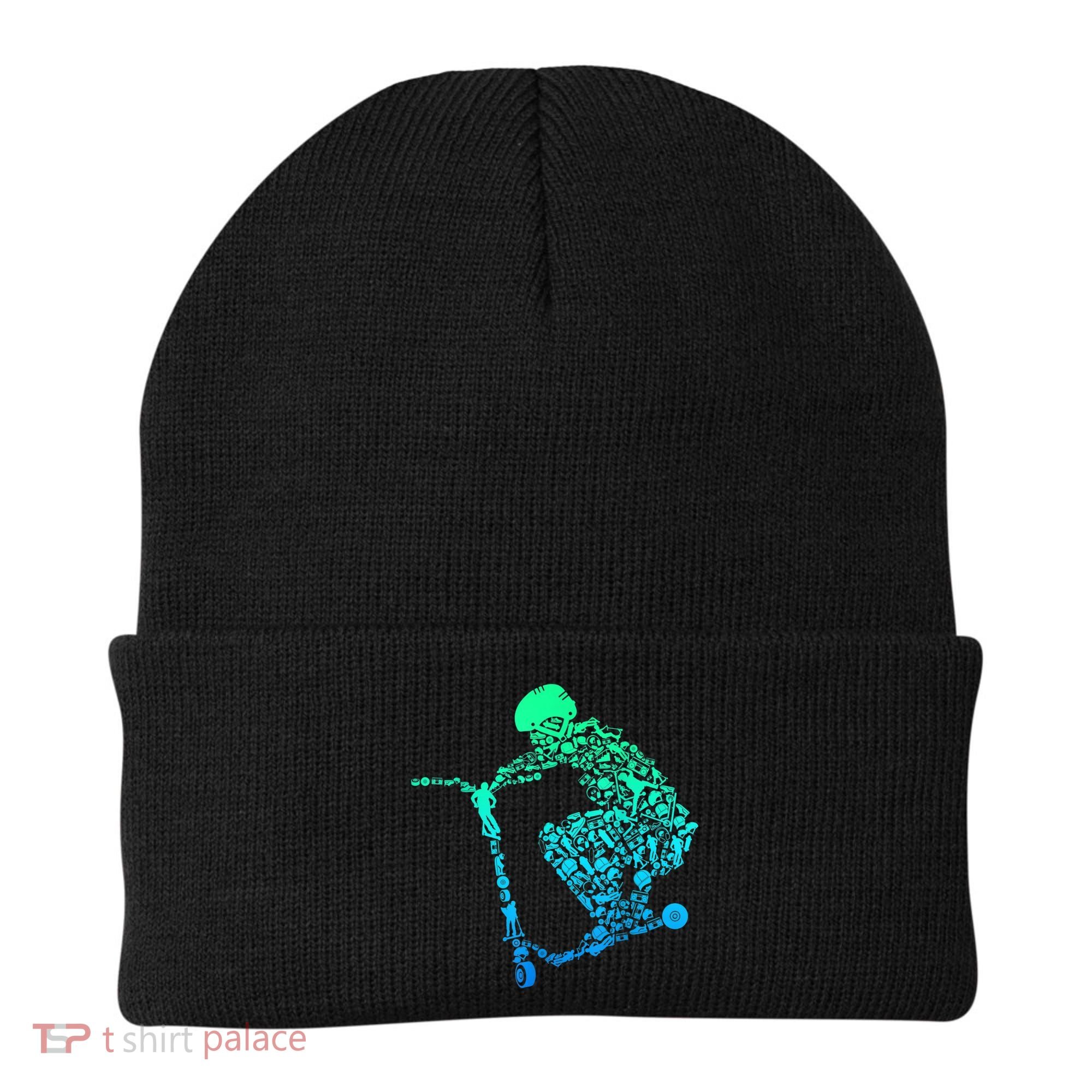 Scooter Stunt Gift Beanie