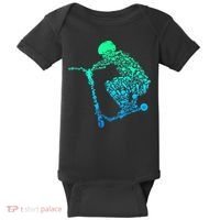 Scooter Stunt Gift Baby Bodysuit thumb 0