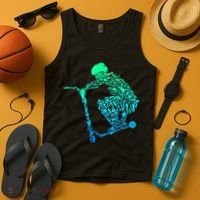 Scooter Stunt Gift Tank Top thumb 4