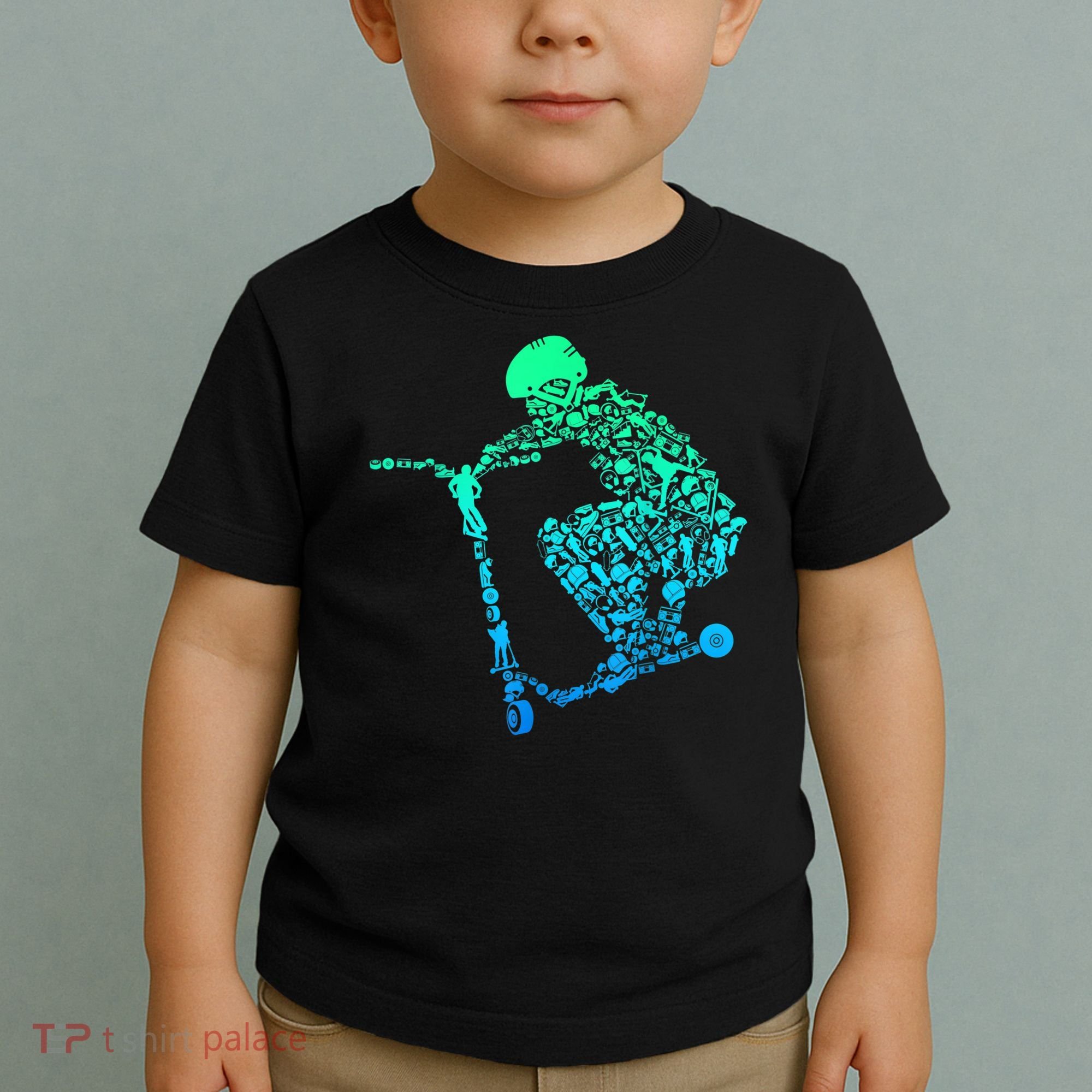 Scooter Stunt Gift Toddler T-Shirt