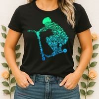 Scooter Stunt Gift Women's T-Shirt thumb 2