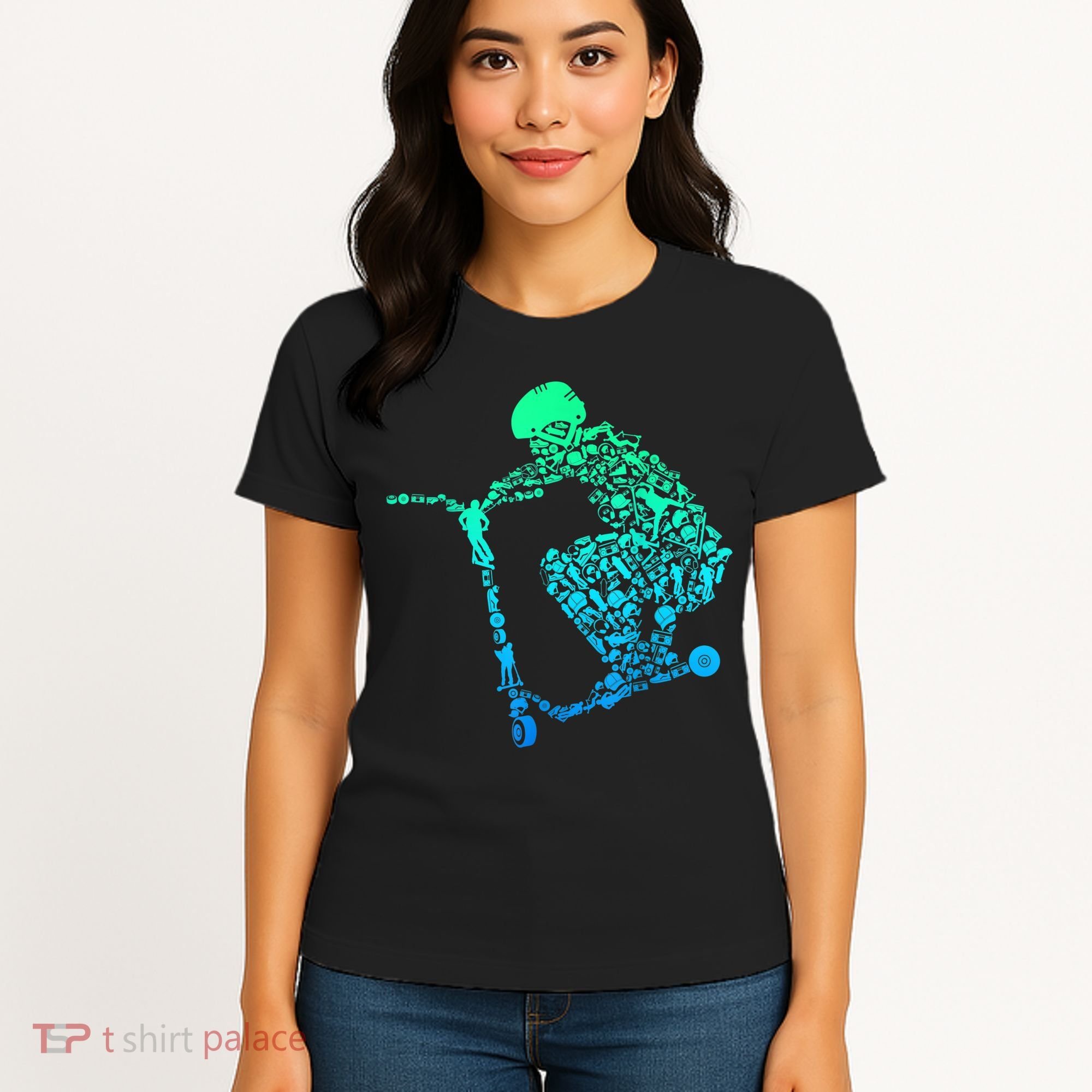 Scooter Stunt Gift Women's T-Shirt