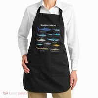 Shark Species Gift Apron thumb 2