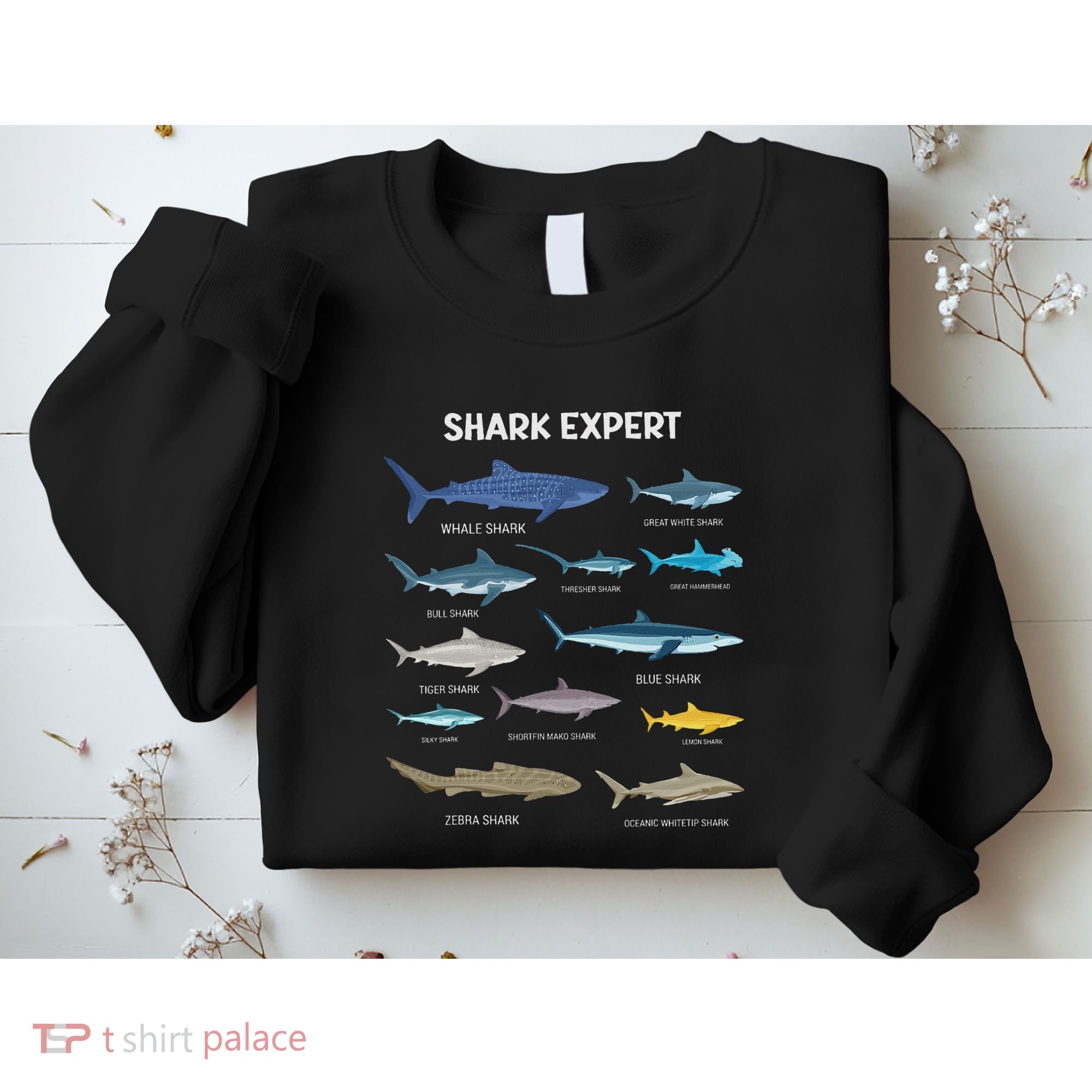 Shark Species Gift Sweatshirt