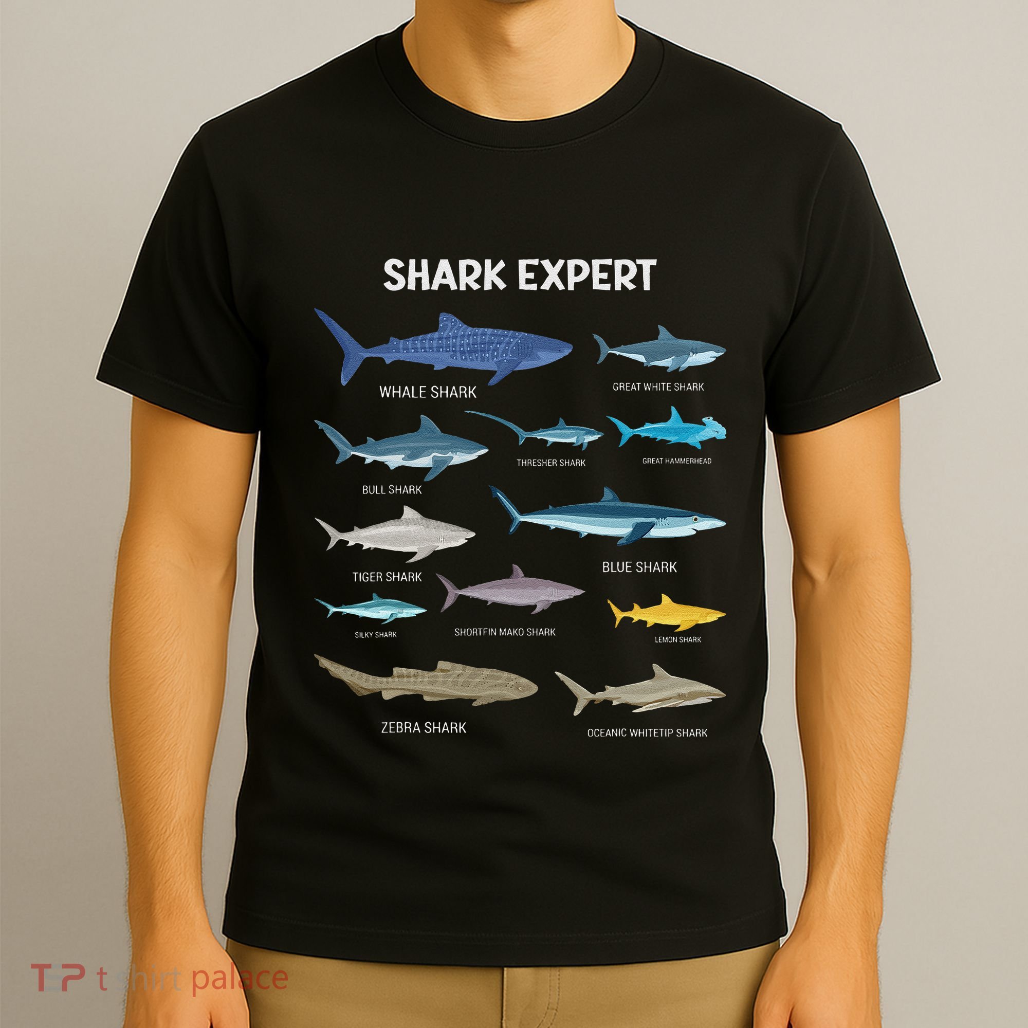 Shark Species Gift T-Shirt