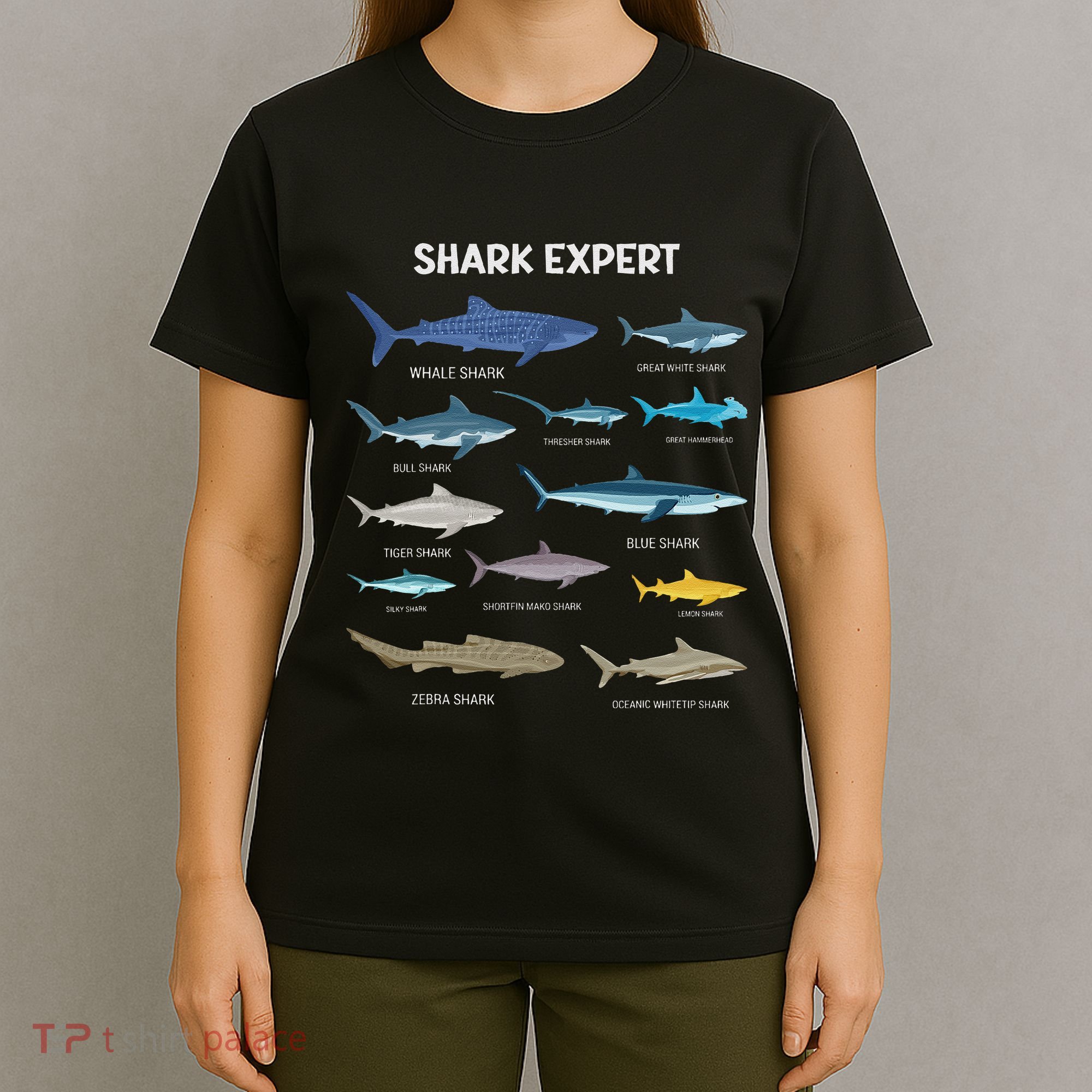 Shark Species Gift T-Shirt