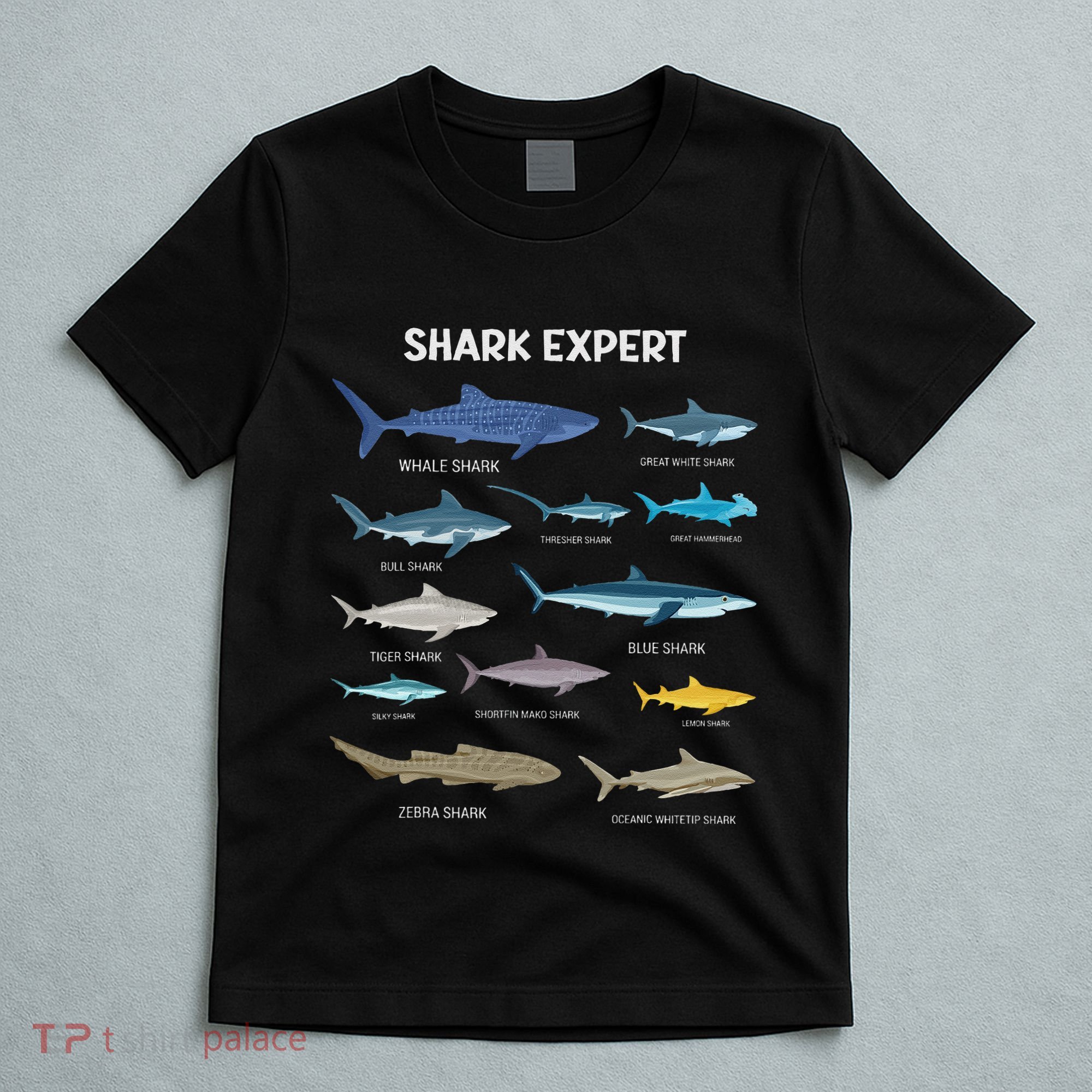 Shark Species Gift T-Shirt