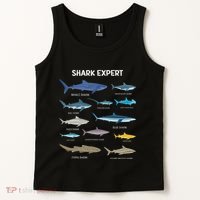 Shark Species Gift Tank Top thumb 2