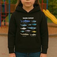 Shark Species Gift Kids Hoodie thumb 3