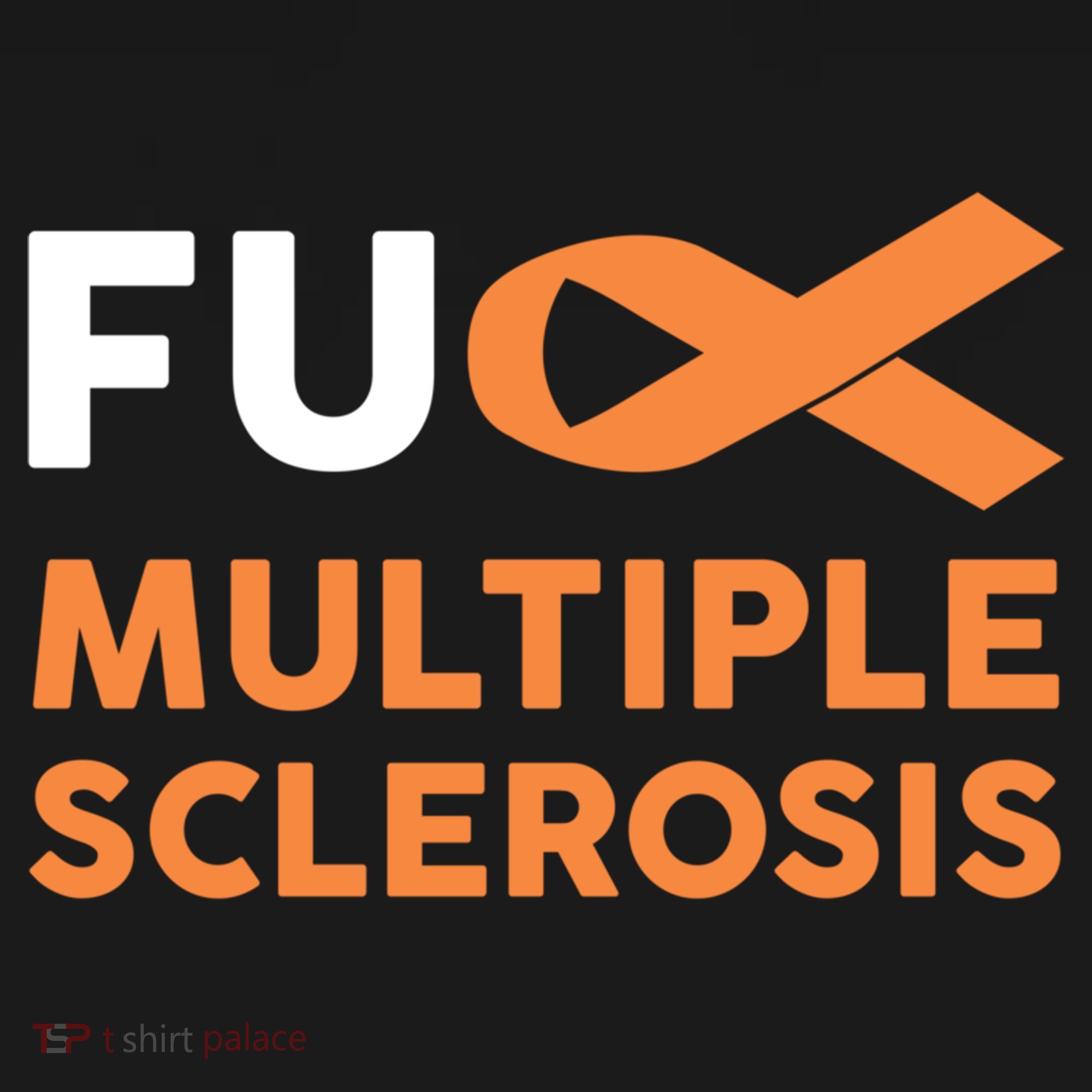 Support Survivor Gift Funny Gift Fuck Ms Multiple Sclerosis Awareness Great Gift Pajama Set