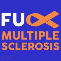 Support Survivor Gift Funny Gift Fuck Ms Multiple Sclerosis Awareness Great Gift Tank Top thumb 6