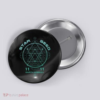 Starseed Sacred Geometry Button