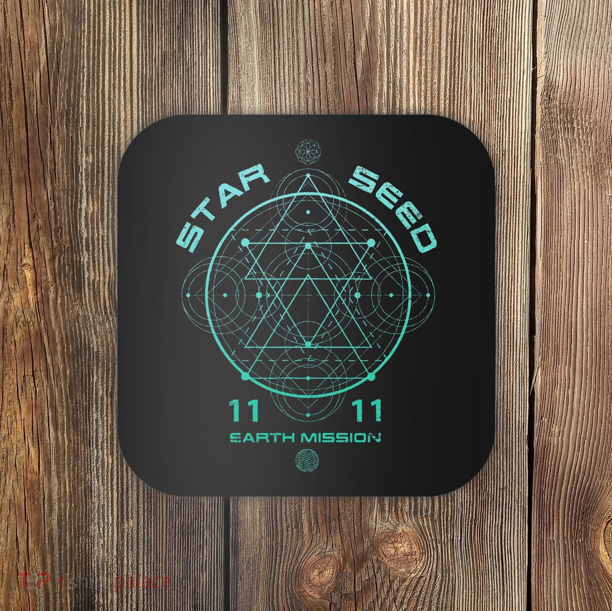 Starseed Sacred Geometry Coaster