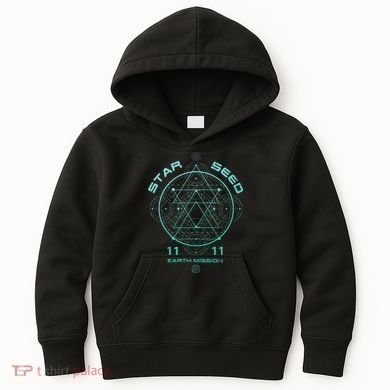 Starseed Sacred Geometry Kids Hoodie