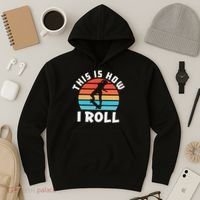 Skateboard  Skateboarder Gifts Skater This is How I Roll Hoodie thumb 3