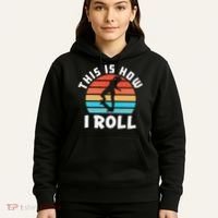 Skateboard  Skateboarder Gifts Skater This is How I Roll Hoodie thumb 5