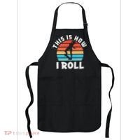 Skateboard  Skateboarder Gifts Skater This is How I Roll Apron thumb 0