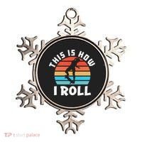 Skateboard  Skateboarder Gifts Skater This is How I Roll Ornament thumb 0
