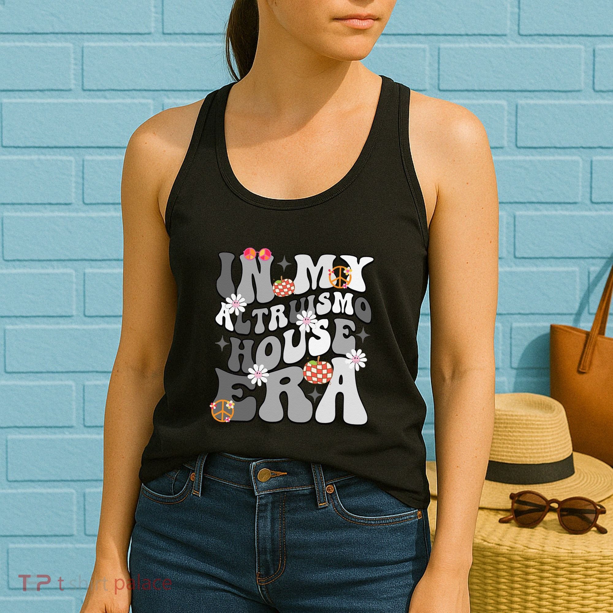 School Spirit Givers Retro Groovy Social Psychology Women's Tank Top
