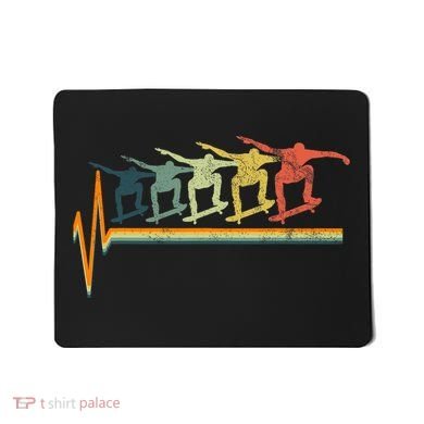 Skateboard Skater Gift Ollie Mousepad