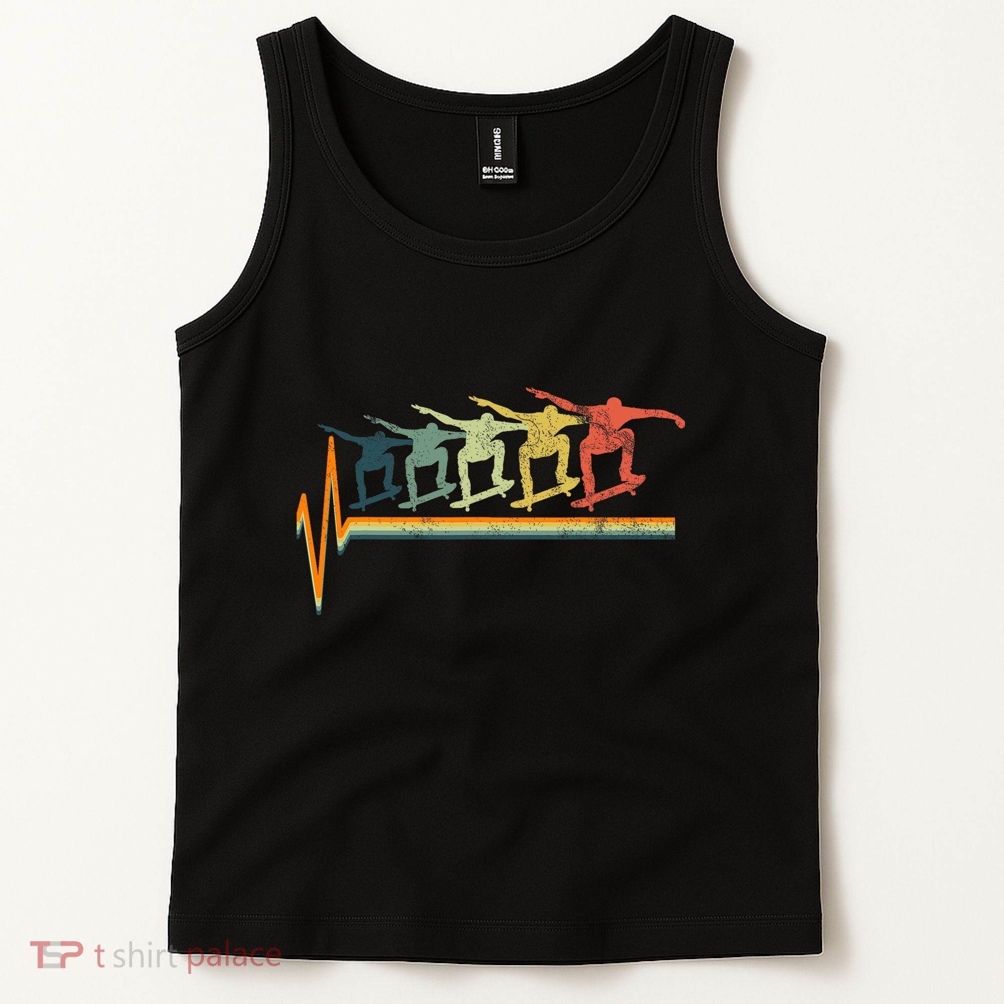 Skateboard Skater Gift Ollie Tank Top