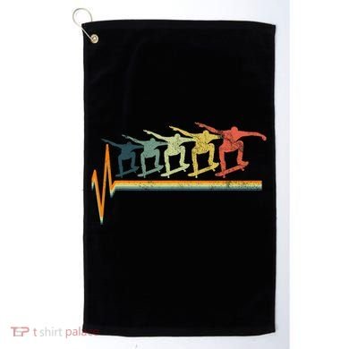 Skateboard Skater Gift Ollie Golf Towel
