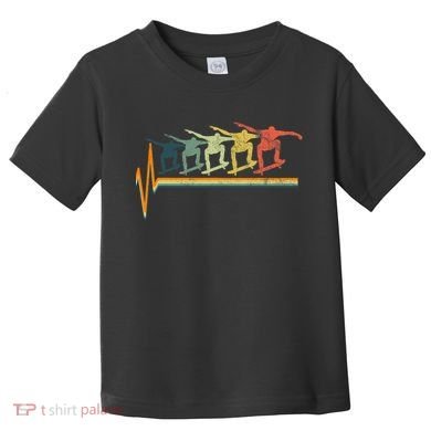 Skateboard Skater Gift Ollie Toddler T-Shirt