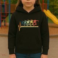 Skateboard Skater Gift Ollie Kids Hoodie thumb 3