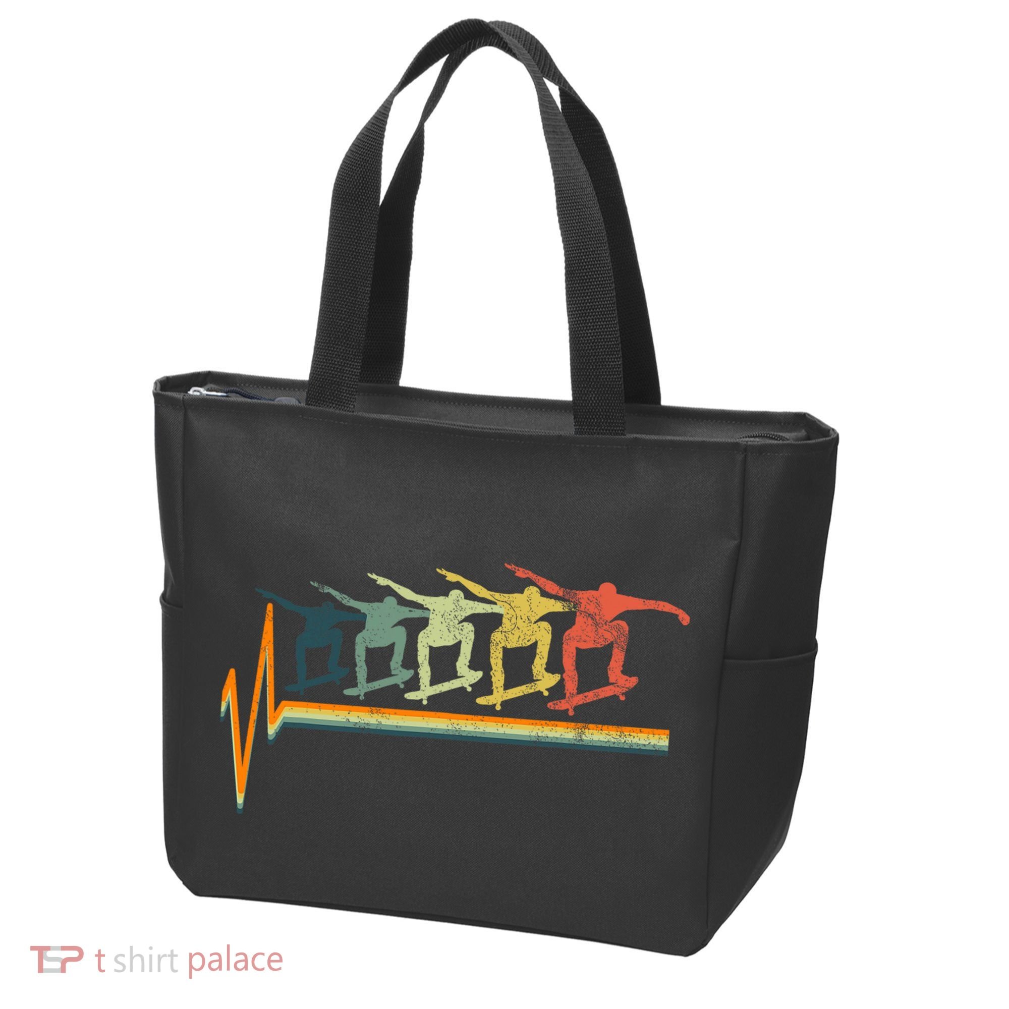 Skateboard Skater Gift Ollie Tote Bag