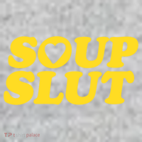 Soup Slut Hearts Funny Saying Adorable The Baniff Cuffed Pom Beanie thumb 2