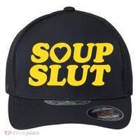 Soup Slut Hearts Funny Saying Adorable Flexfit Unipanel Trucker Cap thumb 0