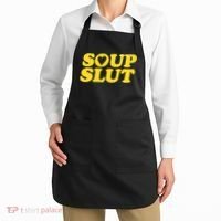 Soup Slut Hearts Funny Saying Adorable Apron thumb 2