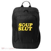 Soup Slut Hearts Funny Saying Adorable City Backpack thumb 0