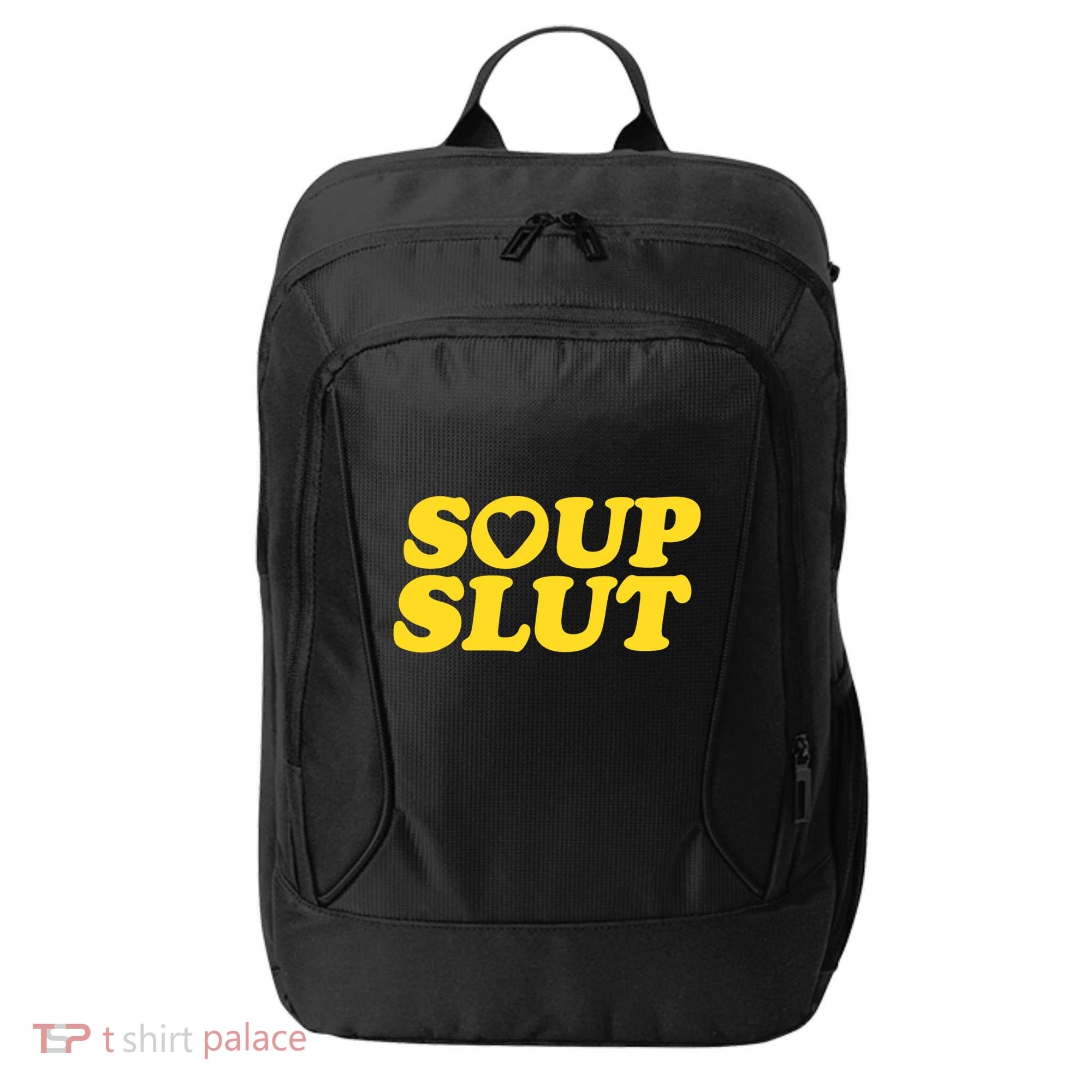 Soup Slut Hearts Funny Saying Adorable City Backpack