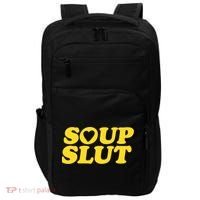 Soup Slut Hearts Funny Saying Adorable Impact Tech Backpack thumb 0