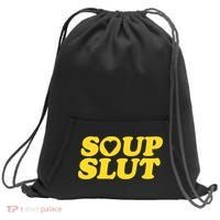 Soup Slut Hearts Funny Saying Adorable Sweatshirt Cinch Pack Bag thumb 0